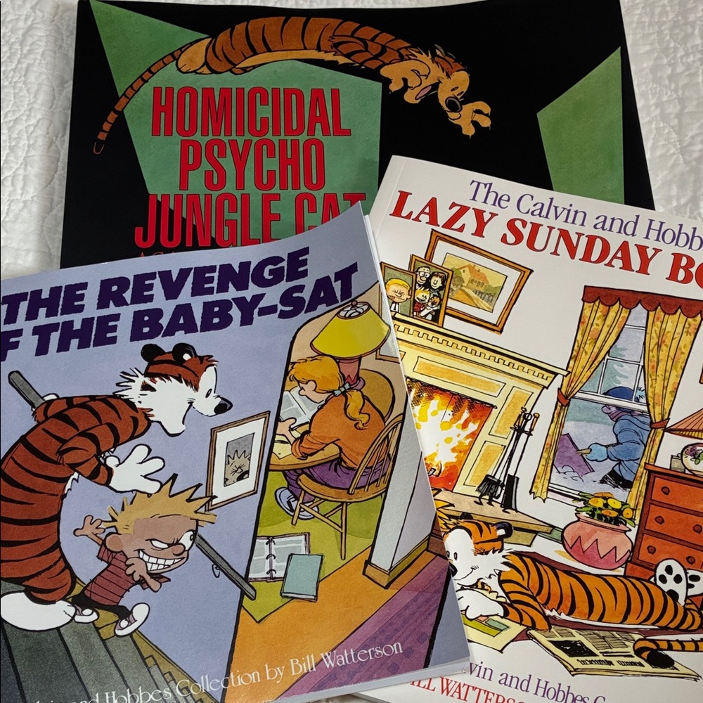 Calvin and Hobbes Comic Book Set